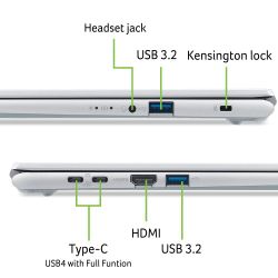 Ноутбук Acer Aspire Go 14 AG14-72P-50ZH (NX.JSUEU.006) Pure Silver - Картинка 10