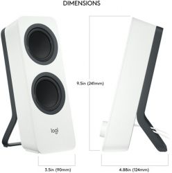Акустика Logitech Z207 Bluetooth White (L980-001292) - Картинка 7