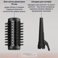 Фен-щітка Rowenta UB9820E0 - Картинка 4