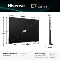 LED-телевізор Hisense 98E7Q (20017438) - Картинка 2
