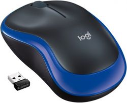  Logitech Wireless Mouse M185 BLUE - EWR2 (910-002236)