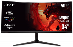  34" Acer ED340CUJ0bmiipx (UM.CE0EE.001) Black