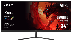  34" Acer ED340CURX0bmiipx (UM.CE0EE.009) Black