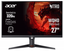  27" Acer XV270UF3bmiiprx (UM.HX0EE.323) Black