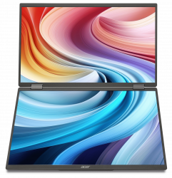 Монiтор 15.6" Acer Dual Portable PD163QTbmiuux (UM.ZP3EE.011) Black - Картинка 12