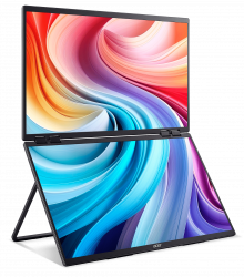 ���i��� 23.8" Acer Dual Portable PD243YEbmiuux (UM.QP3EE.E01) Black - �������� 4