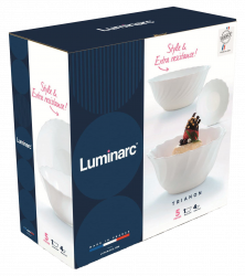 Набор салатников Luminarc Trianon, 5 предметов (J3190) - Картинка 3