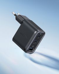 ��������� �������� ������� Anker Charger - 70W, 2xUSB-C PD & 1xUSB-A Black (A121AL11) - �������� 2