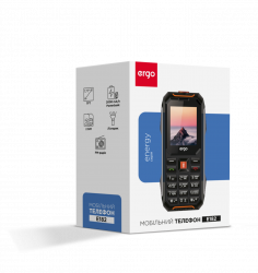 Мобильный телефон ERGO E182 Dual Sim (black orange) - Картинка 4