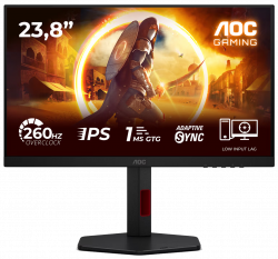 ���i��� 23.8" AOC 24G4ZR Black/Red