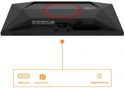���i��� 23.8" AOC 24G4ZRE Black/Red - �������� 16