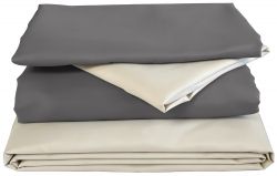 Комплект постельного белья Soho Евро 200х220 см Beige/Dark gray (PATTERN 20-E) - Картинка 3