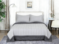 �������� �������� ������ � ������ ������� Soho ���� 200�220 �� Light gray/Dark gray (03-BT-7173-Gray)
