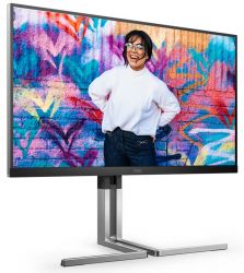 Монiтор 27" AOC Q27U3CV Black - Картинка 10