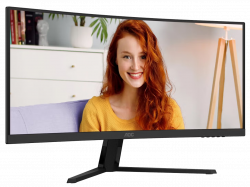 Монiтор 34" AOC CU34B3E Black - Картинка 2