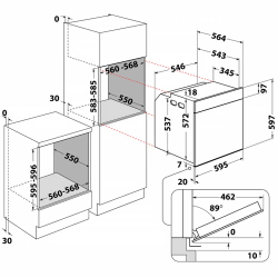 ���������� ������ ���� Whirlpool WOI7A8PT1SB (859991681010) - �������� 9