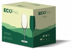 Набор бокалов ECOmo Vina, 6х200 мл (J5301) - Картинка 2