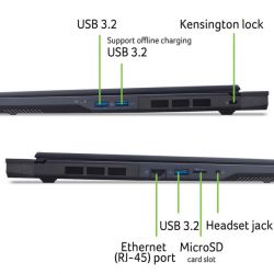 ������� Acer Predator Helios Neo 16 AI PHN16-73-73UX (NH.QVUEU.00L) Abyssal Black - �������� 12