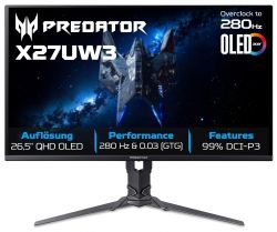 ������� 26.5" Acer Predator X27UW3bmiiprx (UM.GXXEE.305) Black