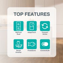 Вбудований холодильник Холодильник Gorenje NRKI519D61WF (HZFI29282) (20015440) - Картинка 6
