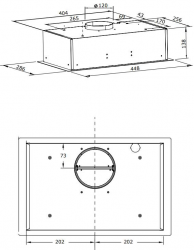 Витяжка Hansa OMP4211BH (1195574) - Картинка 3