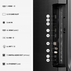 LED-телевізор Hisense 43E7S (20018322) - Картинка 13