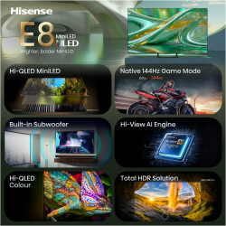 LED-телевізор Hisense 55E8S (20018804) - Картинка 16