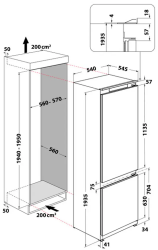 Вбудований холодильник Холодильник Whirlpool WHC20D011B1 (859991677470) - Картинка 9
