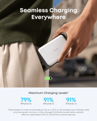 ��� Anker Nano 5000 mAh Qi2 15W MagGo Slim White (A1665H21) - �������� 4