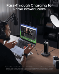 Мережевий зарядний пристрій Anker Charging Base for Anker Prime 150W Black (A1903G11) - Картинка 2