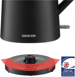 Електрочайник Sencor SWK 0551BK (41023976) - Картинка 12