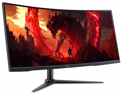 Монiтор 34" Acer XZ340CURW0bmiiphx (UM.CX0EE.018) Black - Картинка 4