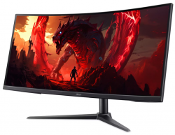 Монiтор 34" Acer XZ340CURW0bmiiphx (UM.CX0EE.018) Black - Картинка 2