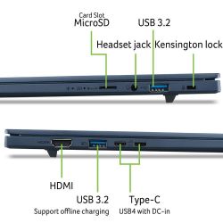 ������� Acer Swift Go 16 AI SFG16-A71-R48W (NX.JX9EU.003) Steam Blue - �������� 10