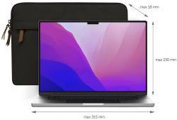 ����� Yenkee 14.1" Corto Universal Sleeve YBN 14C Black (45032460) - �������� 10