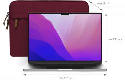 ����� Yenkee 14.1" Corto Universal Sleeve YBN 14C Red (45032462) - �������� 10