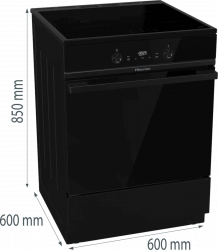 Електрична плита Hisense HEITS6E70BPMPG (FI6A4J-GPN22) (743586) - Картинка 5