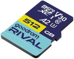 Карта пам'яті Карта пам`яті MicroSDXC 256GB UHS-I/U3 Class 10 Goodram + SD-adapter R170/W120MB/s + SD-adapter (GGSM2AA-2560R12) - Картинка 4