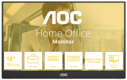 ������� 15.6" AOC 16T20E2 Black
