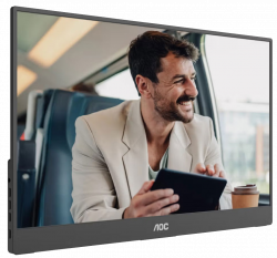 Монитор 15.6" AOC 16T20E2 Black - Картинка 3