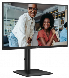 Монiтор 23.8" AOC 24E4CV Black - Картинка 12