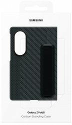 Чохол Samsung Fold 8 Carbon Standing Case Black (EF-XF971SBEGUA) - Картинка 4