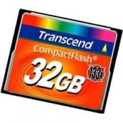  ' Transcend 32Gb Compact Flash 133x (TS32GCF133) -  1