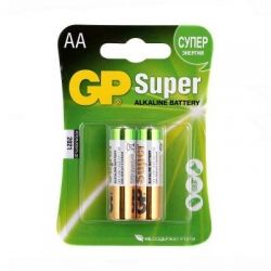  AA LR6 Super Alcaline * 2 GP (GP15A-2UE2) -  1