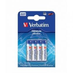  Verbatim AAA alcaline * 4 (49920)