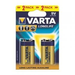   (6LR61), Varta LongLife, 2 , 9V, Blister (04122101412)