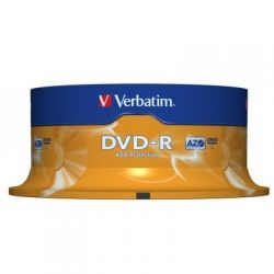  DVD-R 25 Cake VERBATIM 4.7GB, 16X (43522) -  2