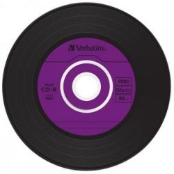  CD Verbatim 700Mb 52x Slim case Vinyl AZO (43426) -  5
