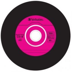  CD Verbatim 700Mb 52x Slim case Vinyl AZO (43426) -  7