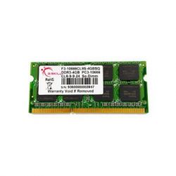  '   SoDIMM DDR3 4GB 1333 MHz G.Skill (F3-10666CL9S-4GBSQ) -  1